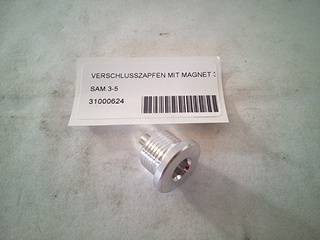 VERSCHLUSSZAPFEN MIT MAGNET 3/8"G 